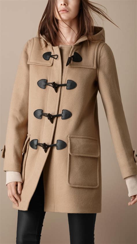 duffle coat women burberry|duffle coat Burberry femme.